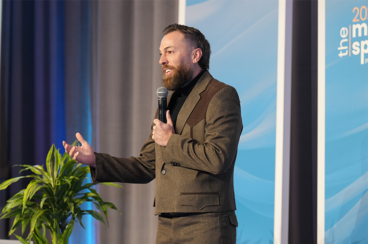 John Wheeler, CEO of Alpha Aesthetic Partners, at Medical Spa Show 2025